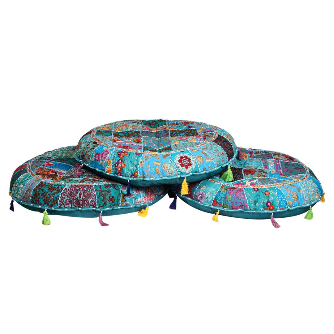 Cuscino yoga patchwork Lali grande