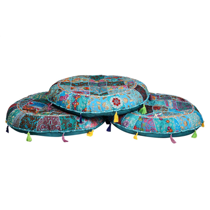 Cuscino yoga patchwork Lali grande