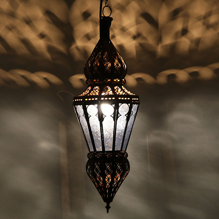 Lampada da soffitto Nura blu