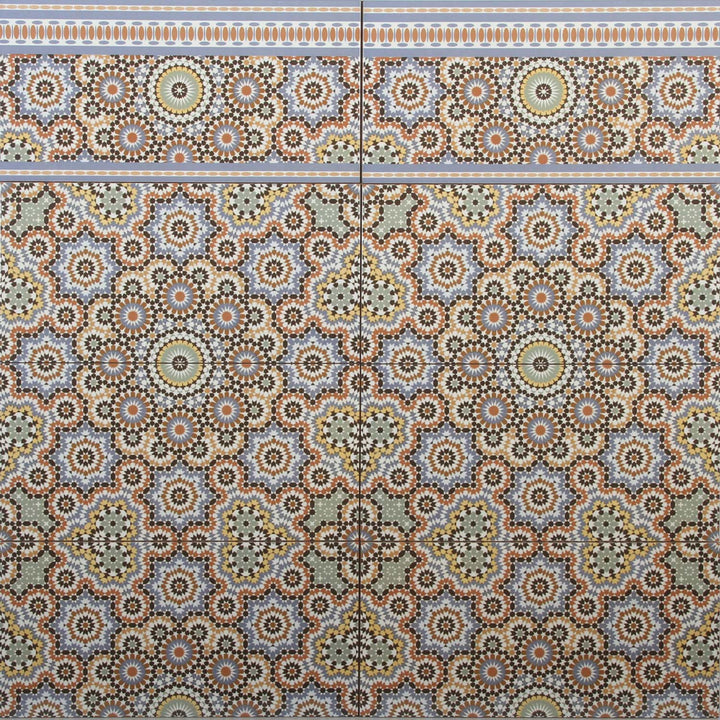 Rivestimenti marocchini 50x25 – mosaico a rosette