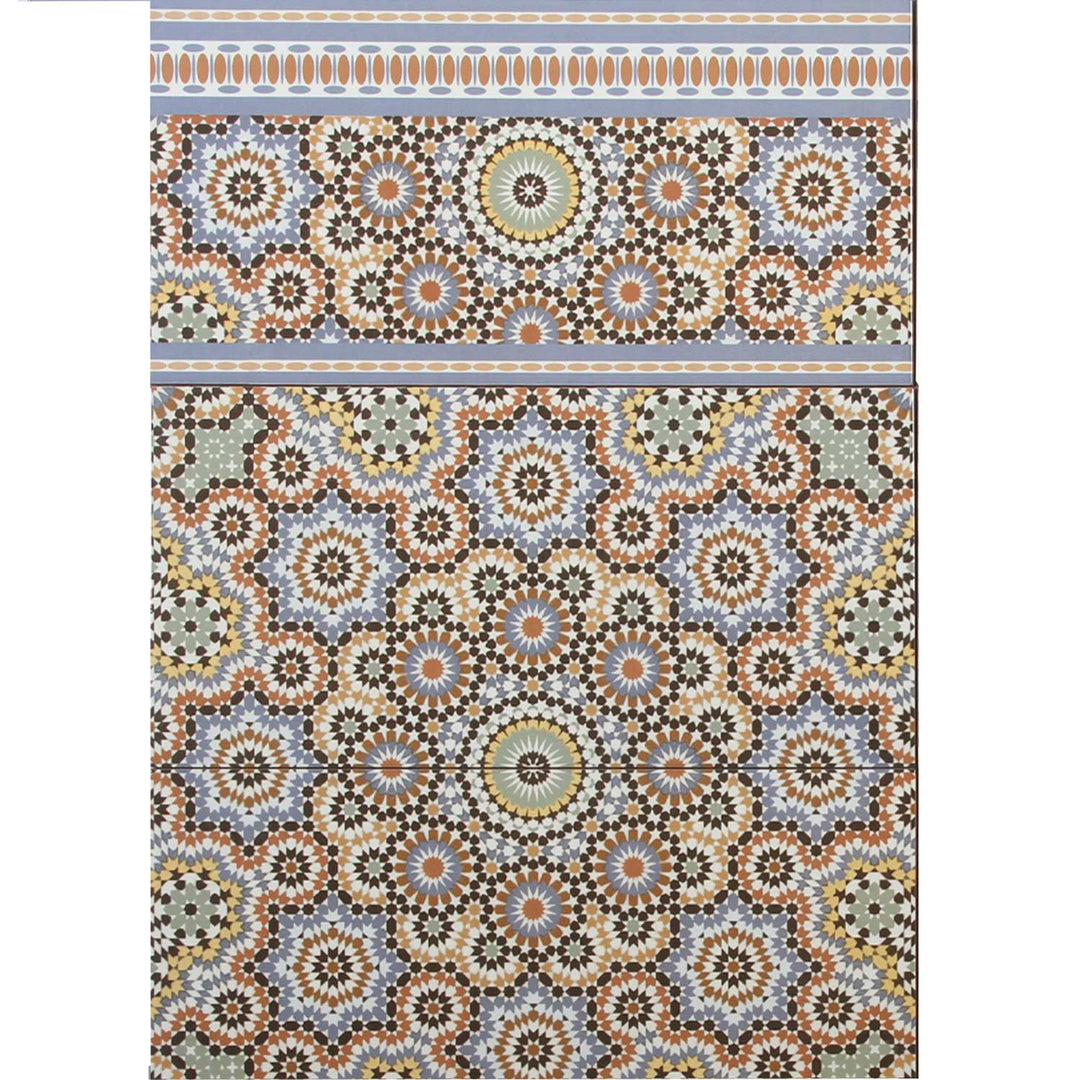 Rivestimenti marocchini 50x25 – mosaico a rosette
