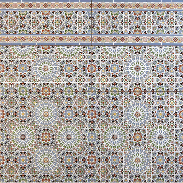 Rivestimenti marocchini 50x25 cm – motivo mosaico
