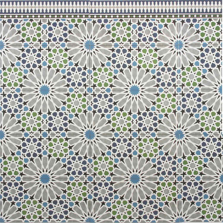 Rivestimento marocchino 50x25 cm – mosaico stella