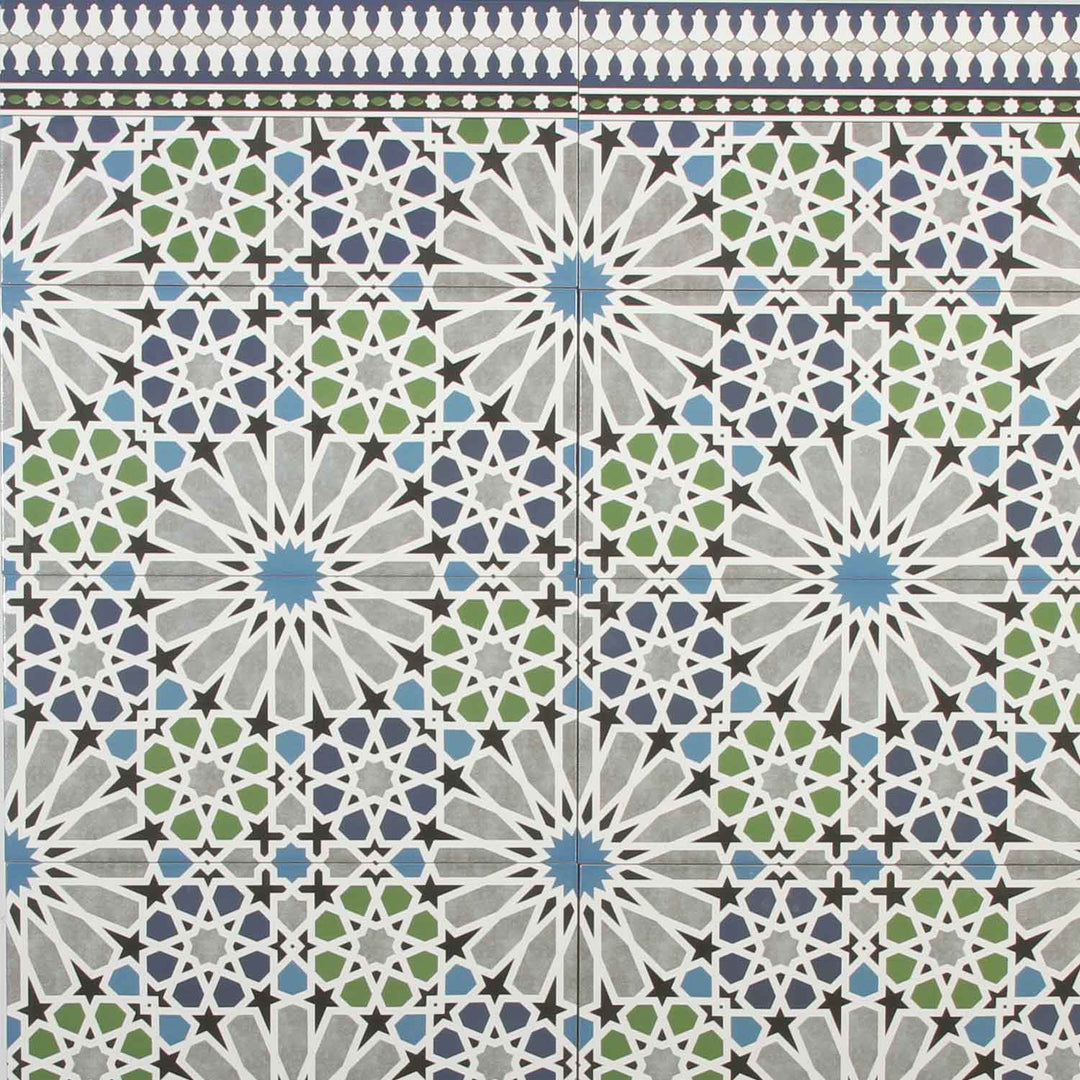 Rivestimento marocchino 50x25 cm – mosaico stella