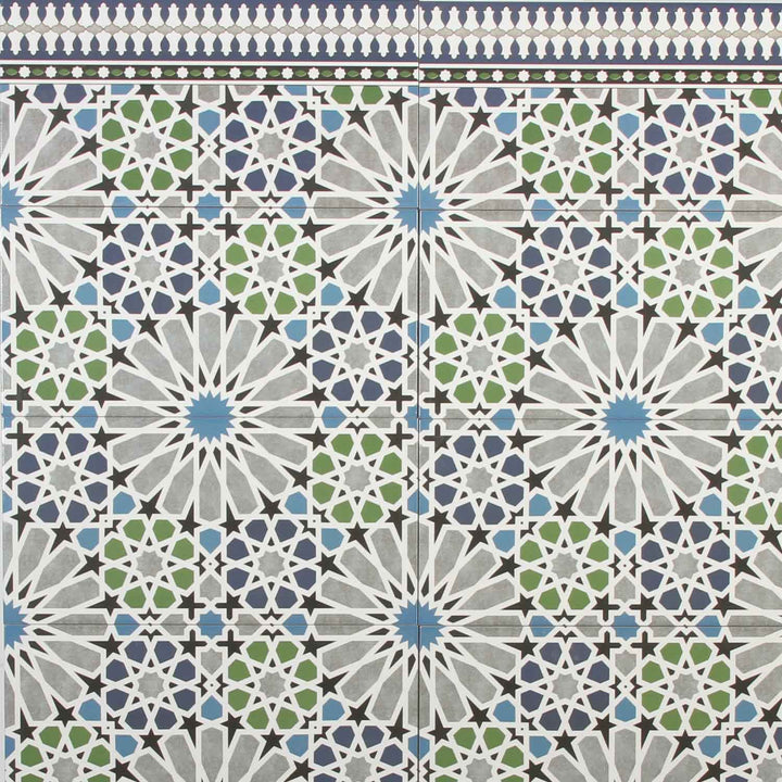 Rivestimento marocchino 50x25 cm – mosaico stella