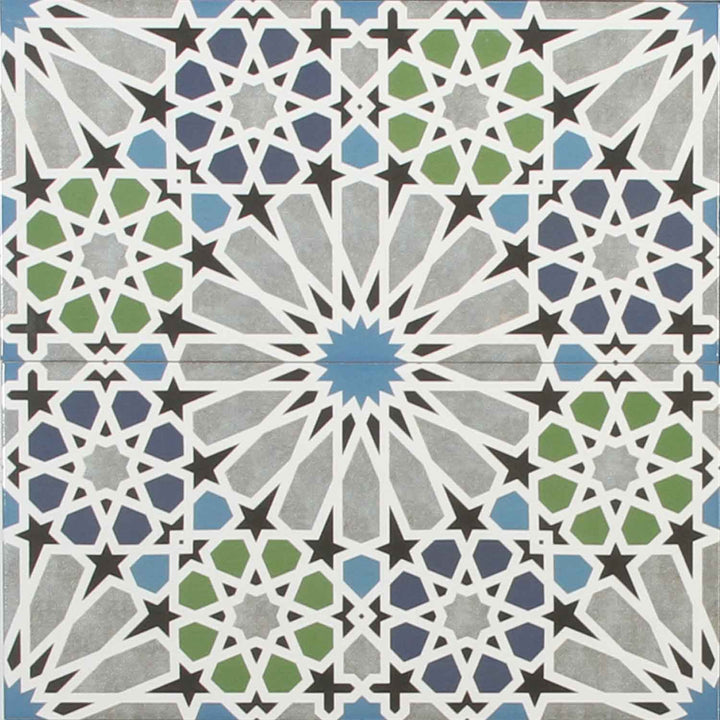 Rivestimento marocchino 50x25 cm – mosaico stella
