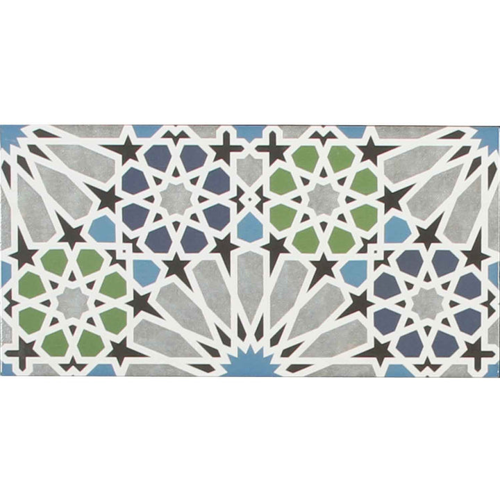 Rivestimento marocchino 50x25 cm – mosaico stella