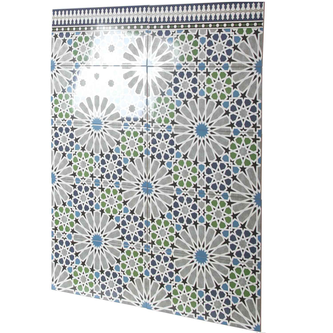 Rivestimento marocchino 50x25 cm – mosaico stella