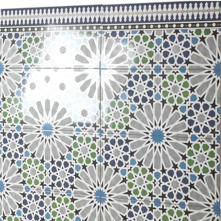 Rivestimento marocchino 50x25 cm – mosaico stella
