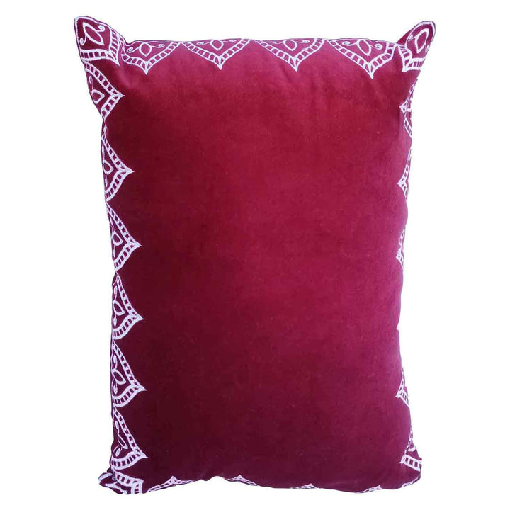Cuscino in velluto marocchino Luka
