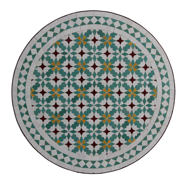 Tavolo in mosaico dal Marocco M60-41