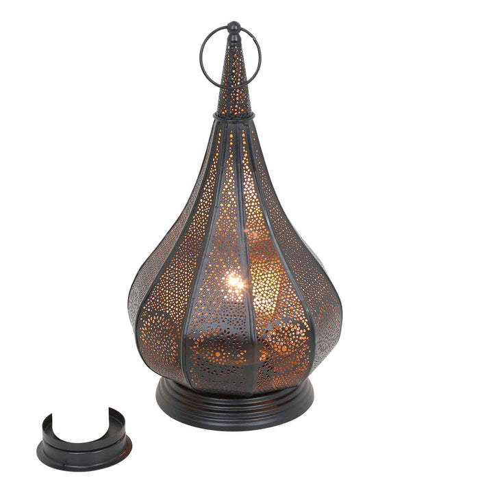 Orientalische Lampe Monza Schwarz