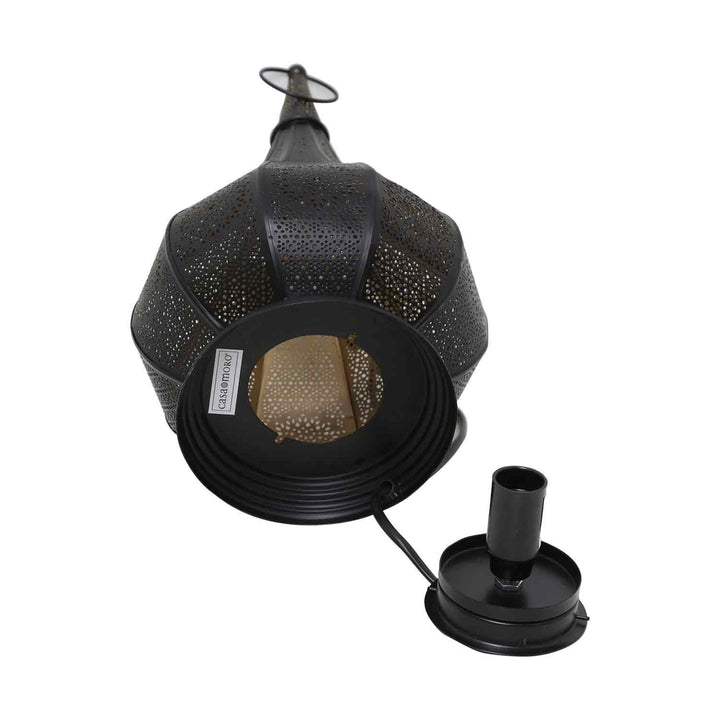 Orientalische Lampe Monza Schwarz