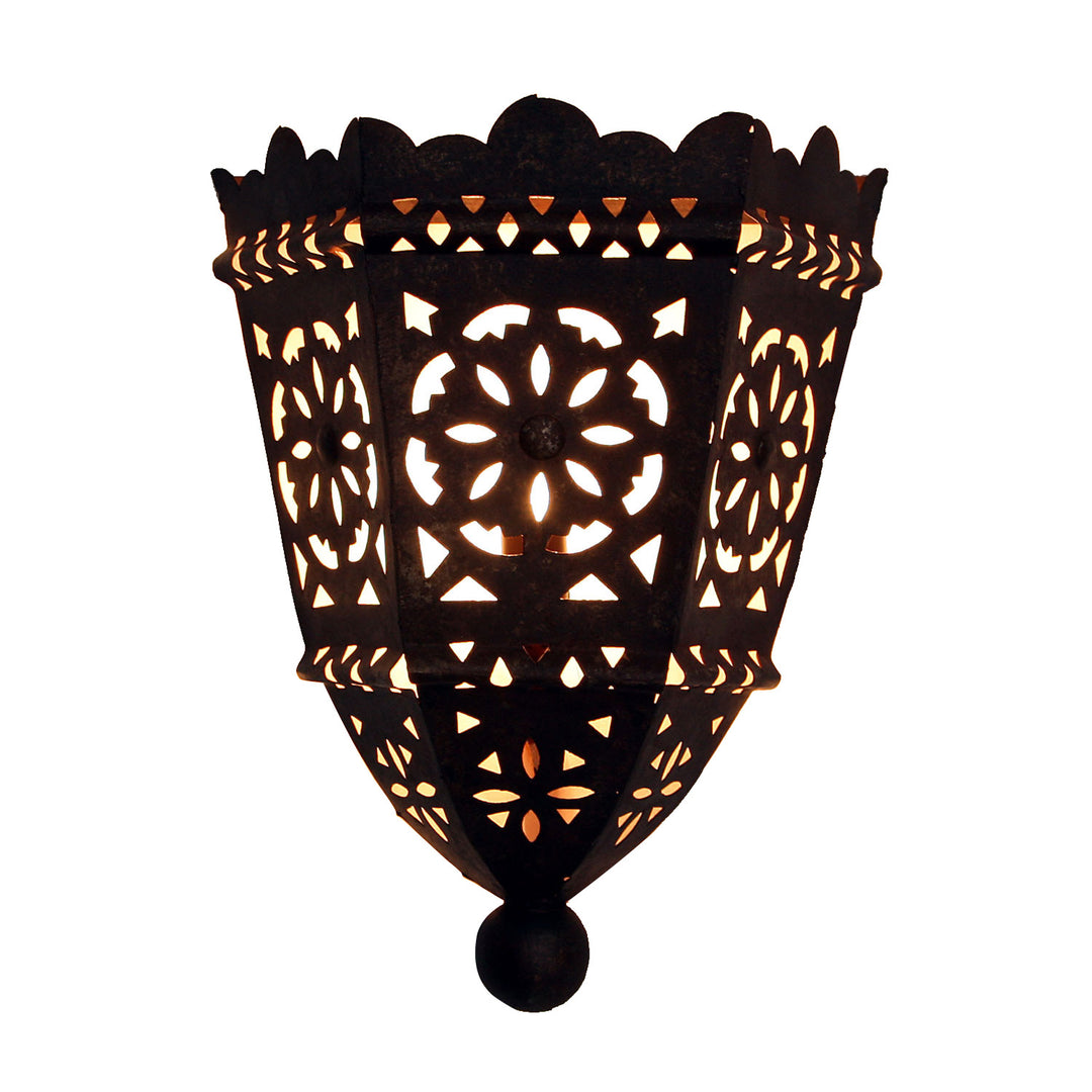 Orientalische Eisen Wandlampe EWL10