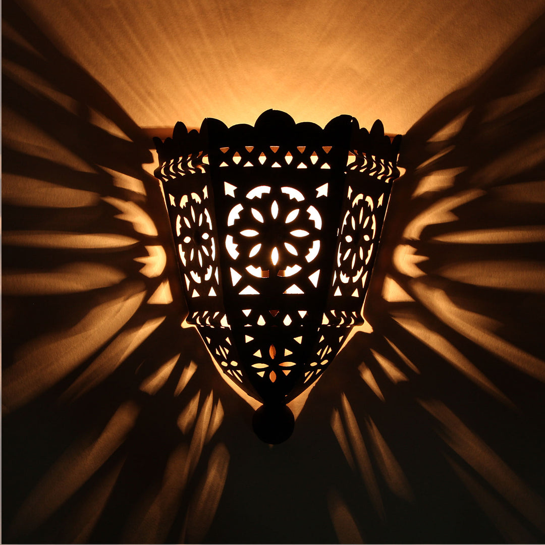 Orientalische Eisen Wandlampe EWL10
