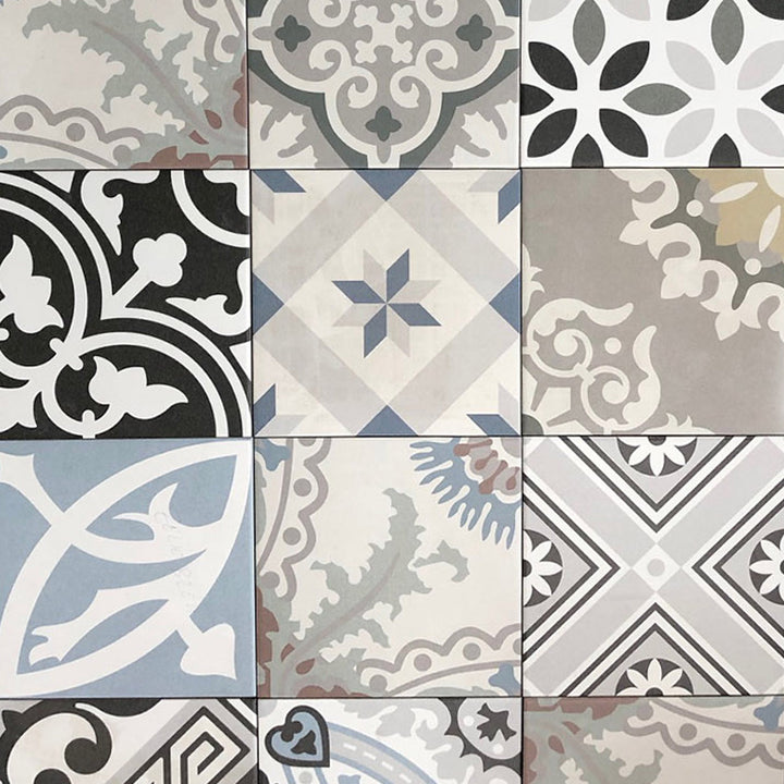 Piastrelle patchwork marocchine – 20x20 cm