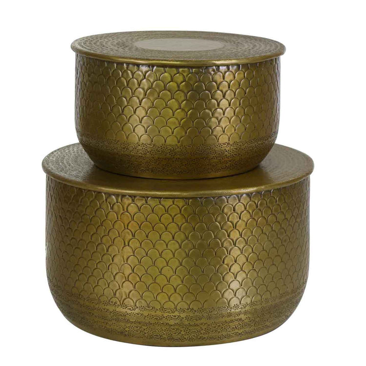 Tavolino orientale Alava Gold