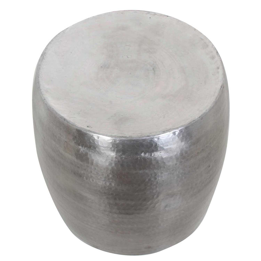 Tavolino Kinza con finitura martellata