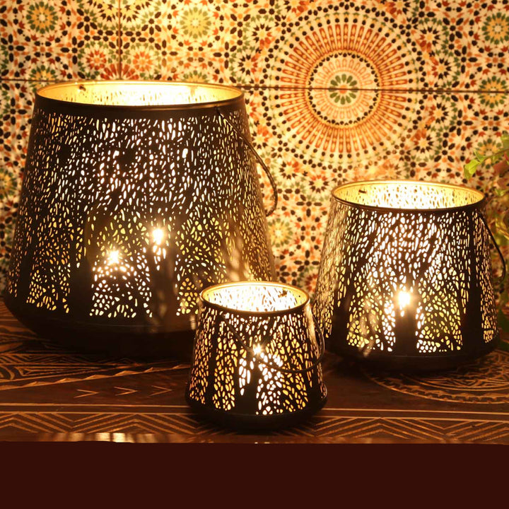 Orientalisches Windlicht Como 3er Set