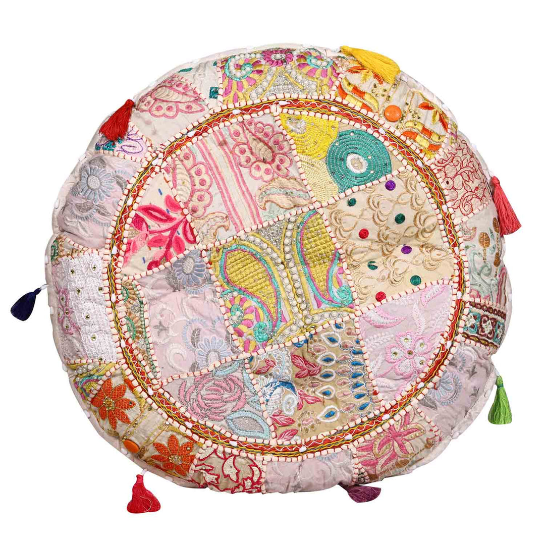 Cuscino yoga patchwork Lali medio