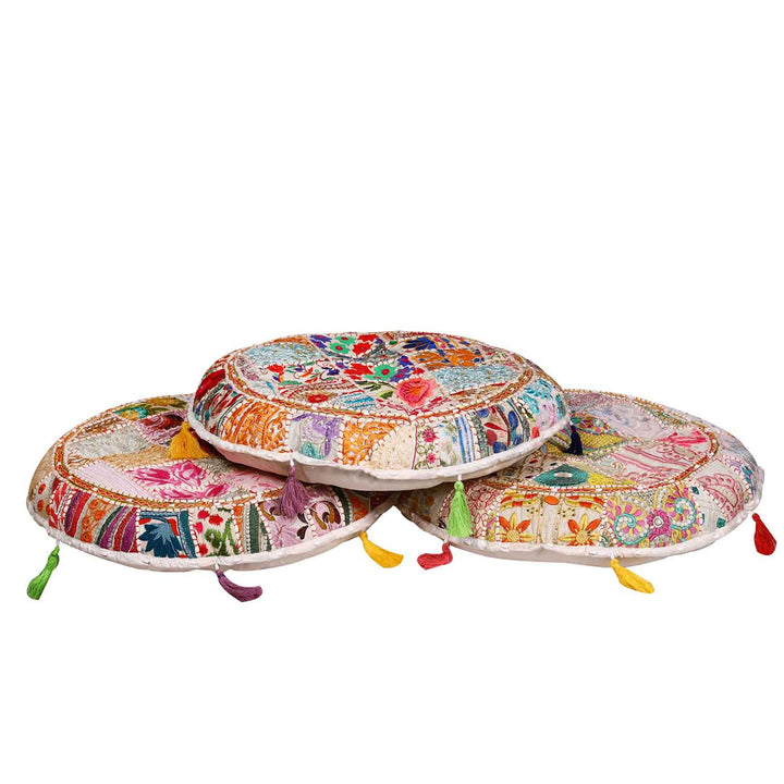 Cuscino yoga patchwork Lali medio