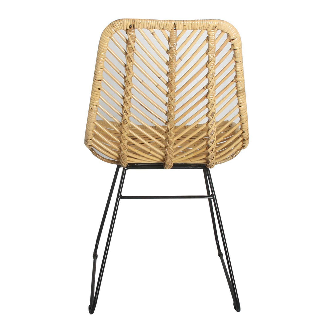 Sedia in rattan Jakarta naturale