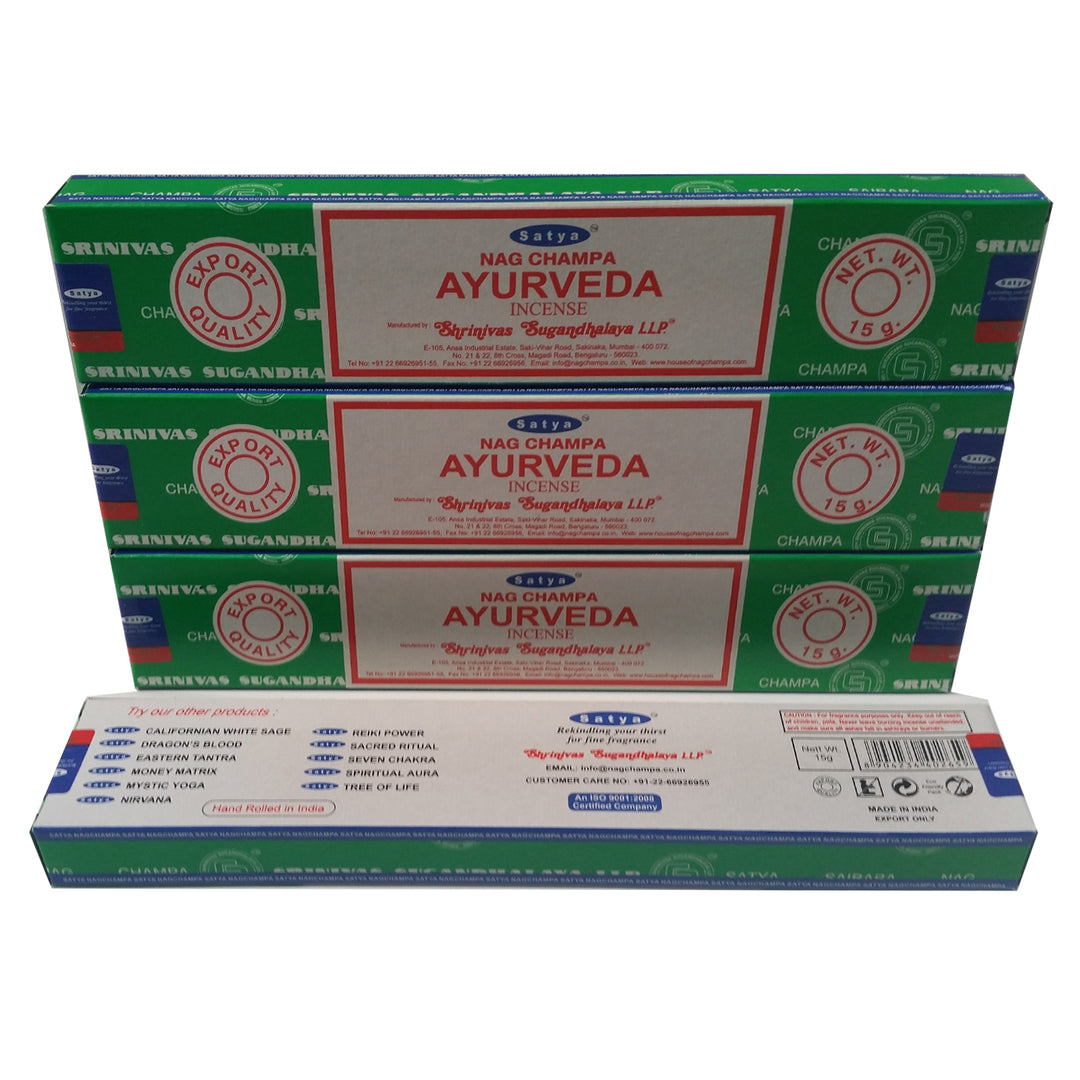 Bastoncini di incenso Satya Ayurveda Big Box