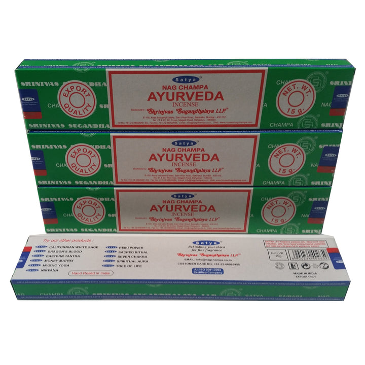 Bastoncini di incenso Satya Ayurveda Big Box