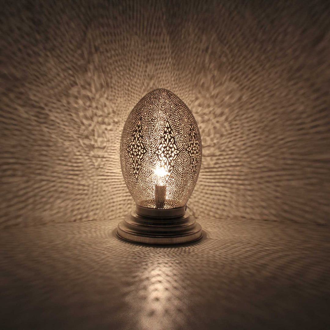 Lampada orientale in argento Marana