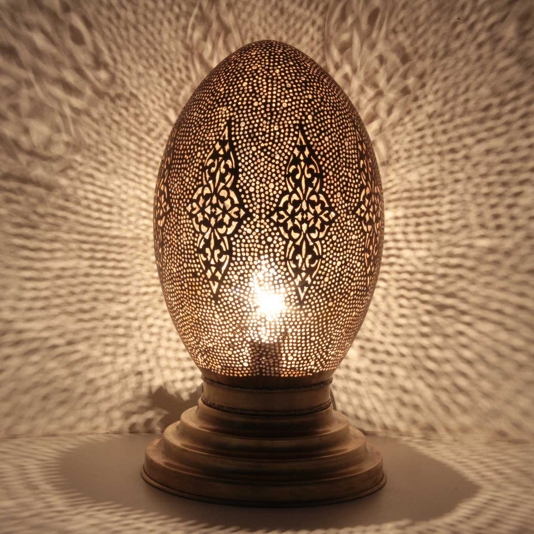 Lampada orientale in argento Marana