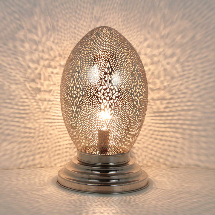 Lampada orientale in argento Marana