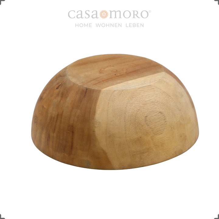Decorazione da tavolo con dimensioni in legno di teak