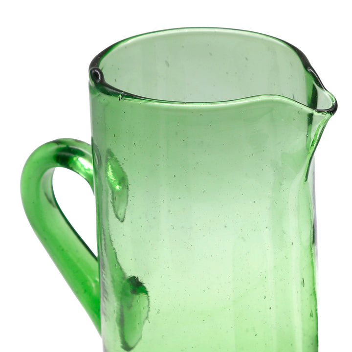 Caraffa dal volume di 1 litro - forma armoniosa e colore verde brillante
